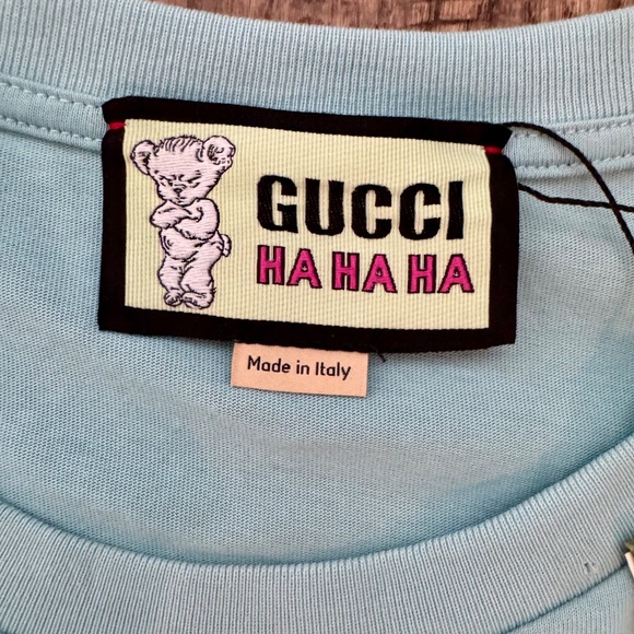 NWT Gucci HA HA HA Cherry T-Shirt Harry Styles Collab Men's Size M - Picture 3 of 11